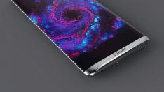 Recreación del posible aspecto del nuevo teléfono de Samsung a partir de los datos filtrados