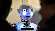 El robot quiere ser aliado del hombre, así se presenta en la feria Global Robot Expo