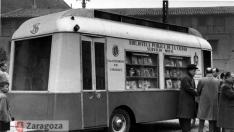 La primera biblioteca con ruedas de Zaragoza