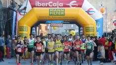 Imagen de archivo del Maratón de Zaragoza, que celebra este domingo su duodécima edición.