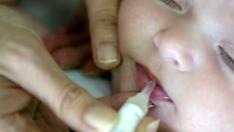 Vacunación de un bebé