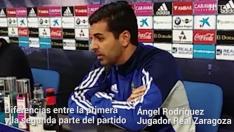 Ángel Rodríguez: "Lo importante es saber que las segundas partes no lo estamos haciendo bien"