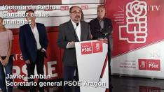 Lambán: "Sánchez cuenta con mi lealtad y la de los socialistas aragoneses"