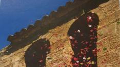 Detalle de la celebración de la ermita de Miramonte de Ardisa.