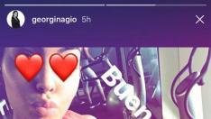 Georgina Rodríguez luce un vientre plano en Instagram.