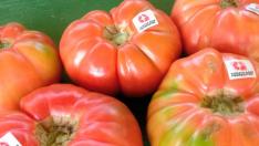 Tomate rosa de Barbastro.