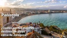 ¿Cuáles son los mejores destinos de playa cerca de Zaragoza?