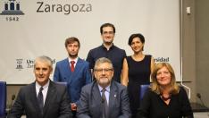 Ibercaja y la CAI aportan 265.000 euros a la UZ para impulsar la investigación y la movilidad de estudiantes