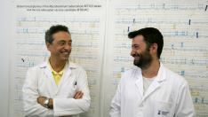Nacho Aguiló y Carlos Martín, investigadores de la vacuna de la tuberculosis que podría sustituir a la existente