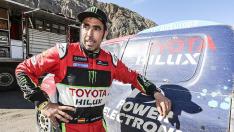 Nani Roma correrá la Baja Aragón con un Toyota Hilux.