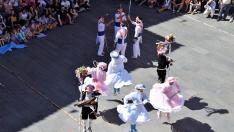 Graus vive con intensidad el primer Día Grande de sus fiestas.