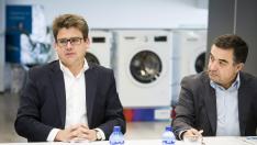 Fernando Gil Bayona, director general, y José Juste, director del área técnica, ayer.