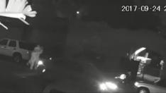 Unas cámaras de seguridad captan el posible secuestro de una mujer