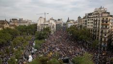 Manifestación en Barcelona
