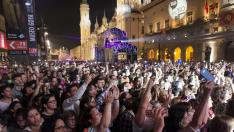 Concierto de David Bisbal en la Plaza del Pilar