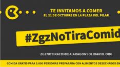 Zaragoza albergará a 5.000 comensales contra el despilfarro de comida