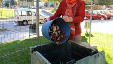 Más de 80 hogares de la Hoya de Huesca ya practican en el compostaje de materia orgánica