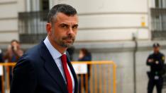 Santi Vila antes de testificar este jueves