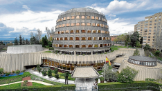 Imagen del la sede del Tribunal Constitucional, en Madrid.