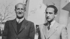 Vicente Aleixandre y Carlos Bousoño, su estudioso y amante, en los años 60