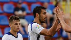 Borja Iglesias y Febas, dos bielas del equipo que requieren reanimación