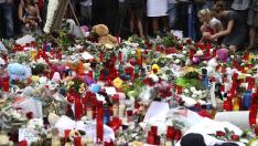 Homenaje a las víctimas del atentado de Las Ramblas