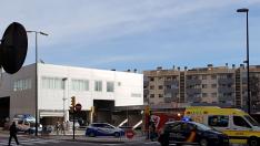 Dos heridos en un atropello en la calle Muel.