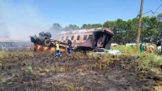 Al menos 18 muertos y 260 heridos tras descarrilar un tren en Sudáfrica