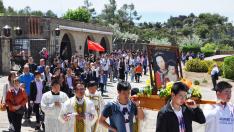 Jornada con inmigrantes chinos en Torreciudad el pasado mes de mayo