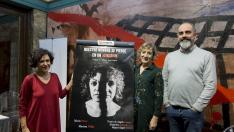María Pérez, Marissa Nolla y Miguel Ángel Mañas, en la presentación de este jueves.