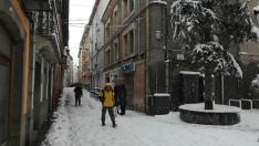Nieve en Jaca
