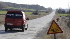 El Gobierno de Aragón pide a la CHE que mejore la carretera de Apiés ante las quejas recibidas
