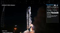 SpaceX pone en órbita el satélite español Hispasat 30W-6