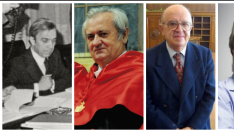 Jaime García Añoveros, Luis Manuel Cosculluela Montaner, Sebastián Martín-Retortillo, Juan Alberto Belloch y Román Escolano