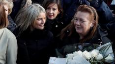 Homenaje a las víctimas del 11M en la Puerta del Sol.