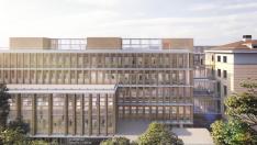 Recreación de la nueva Facultad de Filosofía y Letras