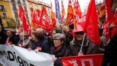 Los jubilados 'guerreros' se movilizan de nuevo en defensa de las pensiones.