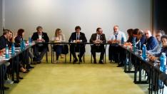 Los diputados de JxCat se han reunido este miércoles en Berlín, con la presencia de Puigdemont.