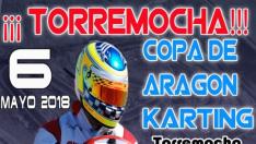 Torremocha acoge la segunda prueba de la Copa de Aragón de karting