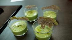 Gazpacho de borrajas.