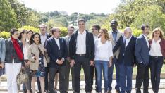 Pedro Sánchez, presidente del Gobierno: las mejores fotografías de su paso por Aragón