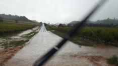 Inundaciones de Valcarca a Binéfar