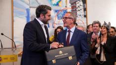 El nuevo ministro de Cultura y Deporte en el traspaso de carteras con Màxim Huerta
