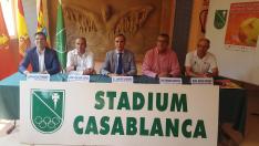 La presentación ha tenido lugar este jueves en las instalaciones del Stadium Casablanca
