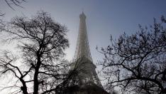 La emblemática Torre Eiffel de París.