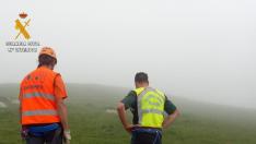 Rescate de una menor en el ibón de Estanés en medio de la niebla