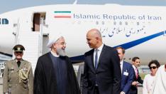 El presidente de Irán llega a Suiza para abordar el acuerdo nuclear