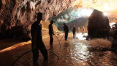 Comienza el rescate de los 13 atrapados en la cueva de Tailandia