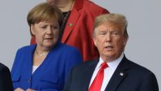Trump y Merkel aseguran que mantienen una buena relación, pese a las críticas