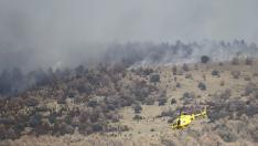 Máxima alerta por incendios en el Bajo Ebro y La Muela de Alcubierre